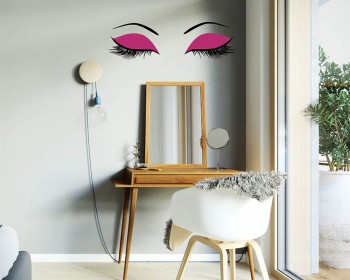 Eyelashes Wall Decal Eyelashes Wall Decal